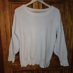 Off White Women's Waffle-Knit Sweater
